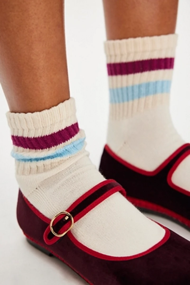 Retro Shortie Crew Sock Pack