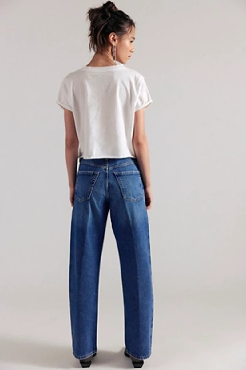 Citizens of Humanity Lindz Low Rise Tuxedo Straight Leg Jeans