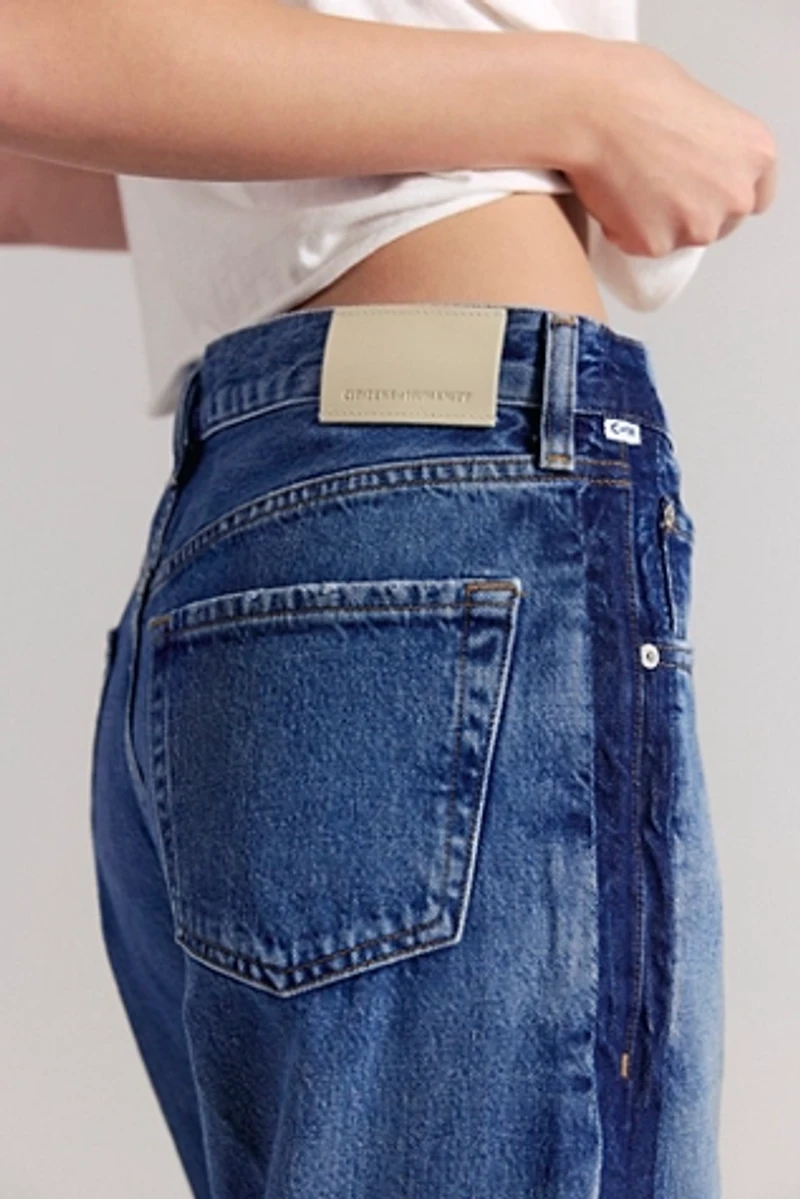 Citizens of Humanity Lindz Low Rise Tuxedo Straight Leg Jeans