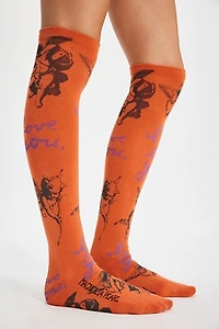 I Love You Over The Knee Socks