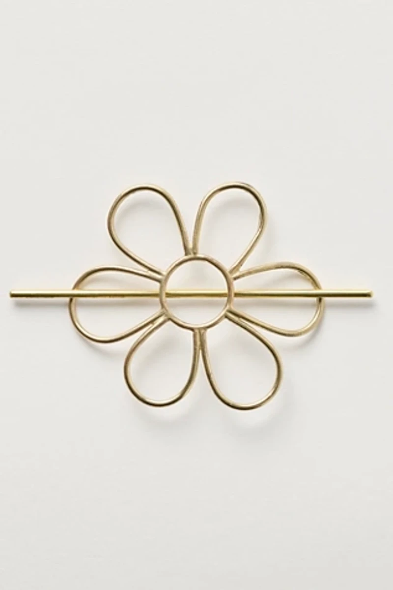 Rachel Pfeffer Brass Daisy Hair Pin