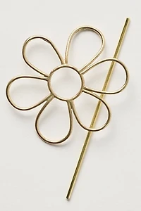 Rachel Pfeffer Brass Daisy Hair Pin