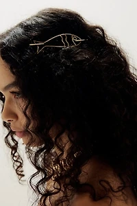 Rachel Pfeffer Brass Sardine Hair Pin