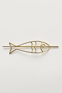 Rachel Pfeffer Brass Sardine Hair Pin