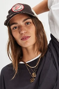 Rolling Stones Distressed Baseball Hat