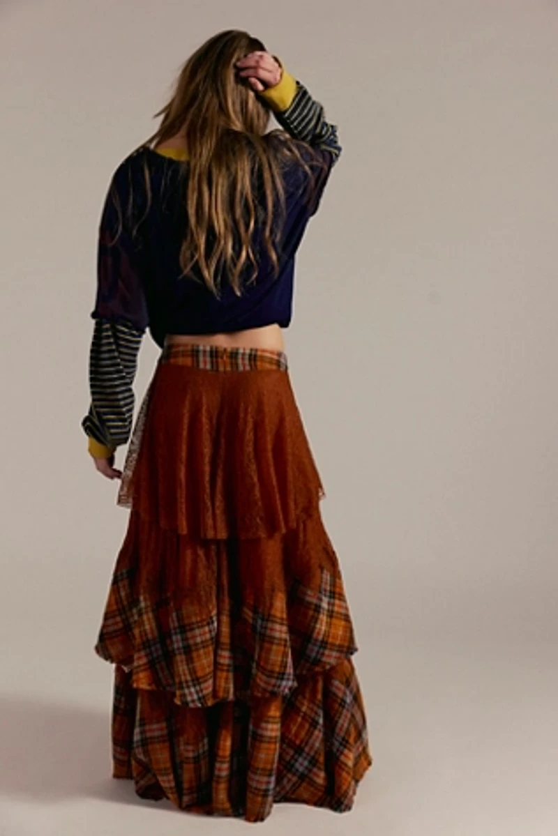 County Fair Lace Maxi Skirt