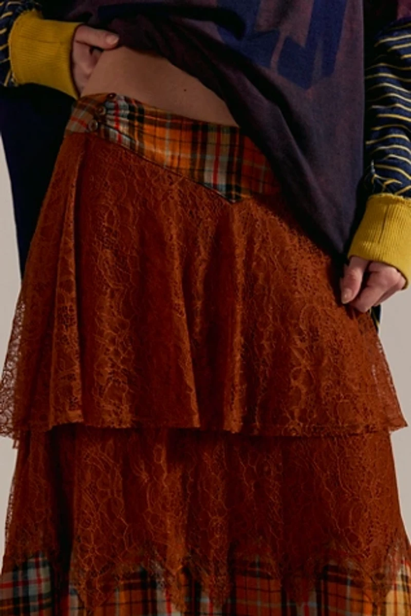 County Fair Lace Maxi Skirt