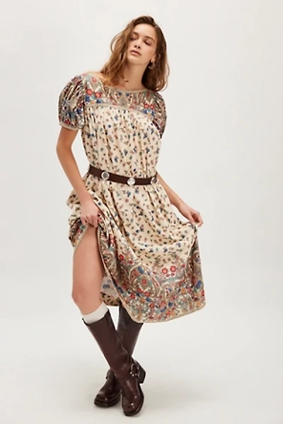 Botanical Blossom Midi Dress