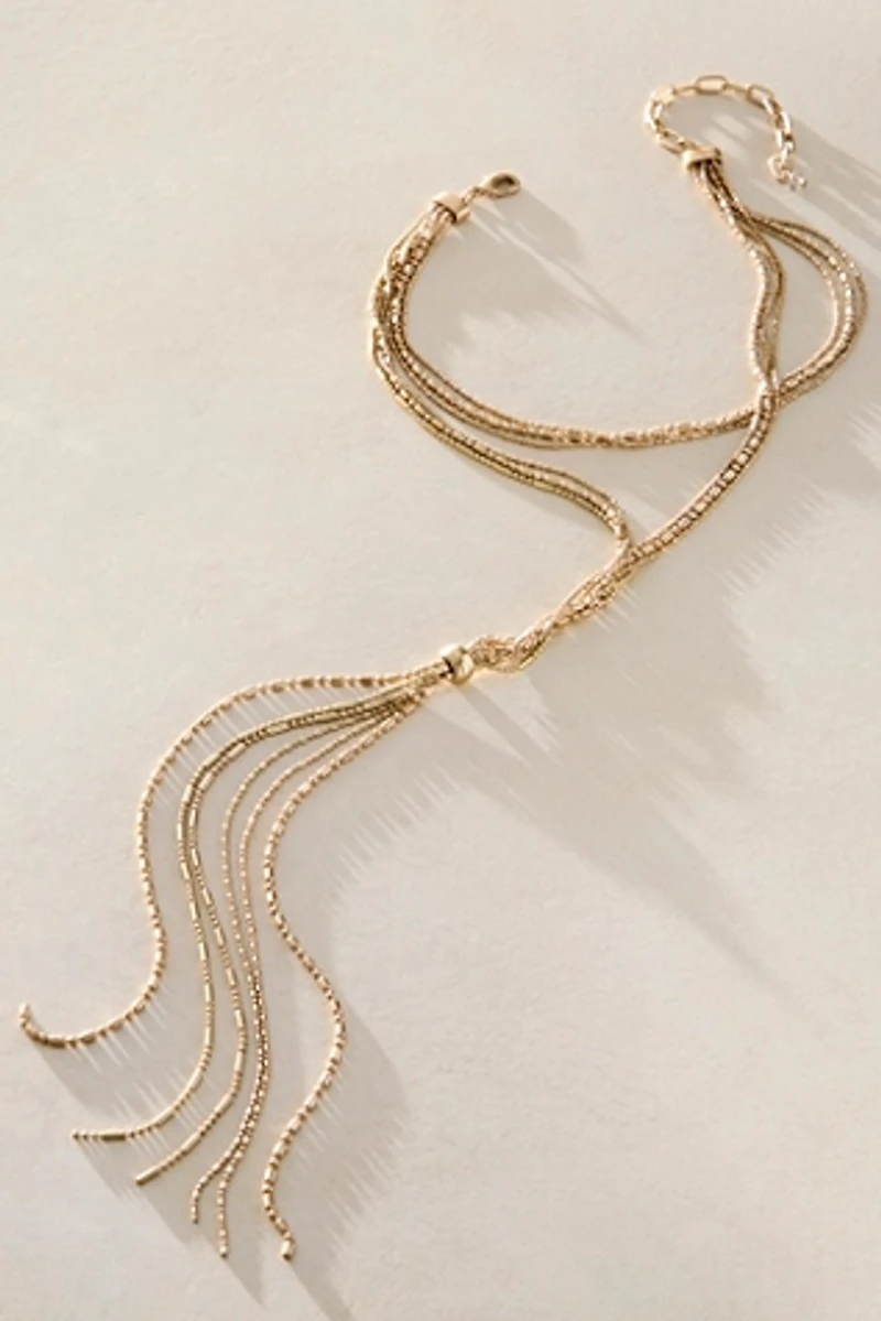 Feeling Again Lariat Necklace