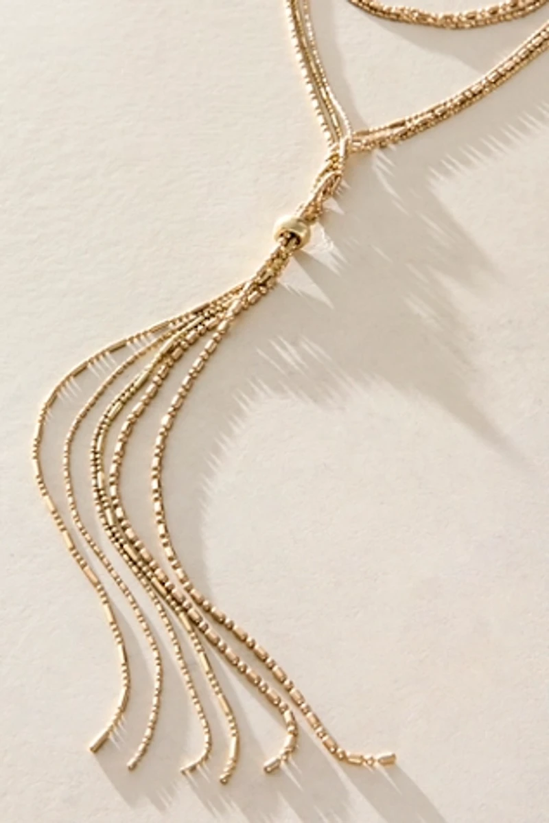 Feeling Again Lariat Necklace