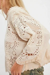 Magnolia Pearl Eyelet Adelise Blouse