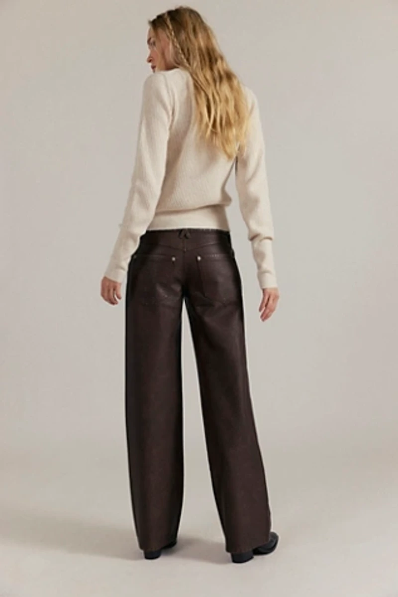 We The Free Tennessee Vegan Leather Pants