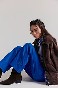 MOTHER The Half-Pipe Ankle Cuff Jeans