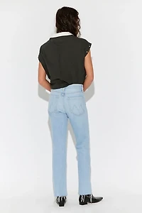 MOTHER The Tripper Flood Fray Jeans