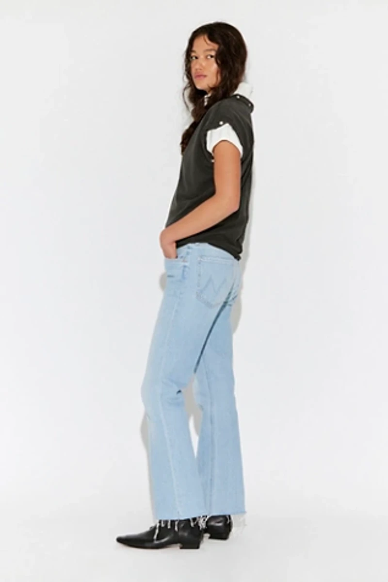 MOTHER The Tripper Flood Fray Jeans