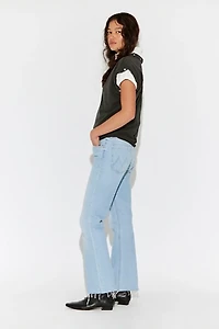 MOTHER The Tripper Flood Fray Jeans