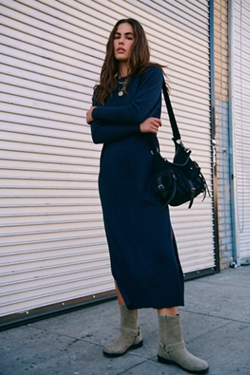 Simply Chic Cotton-Linen Maxi Dress