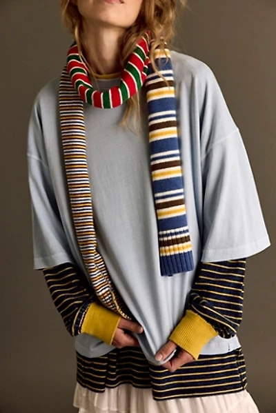 Stars Hollow Stripe Skinny Scarf