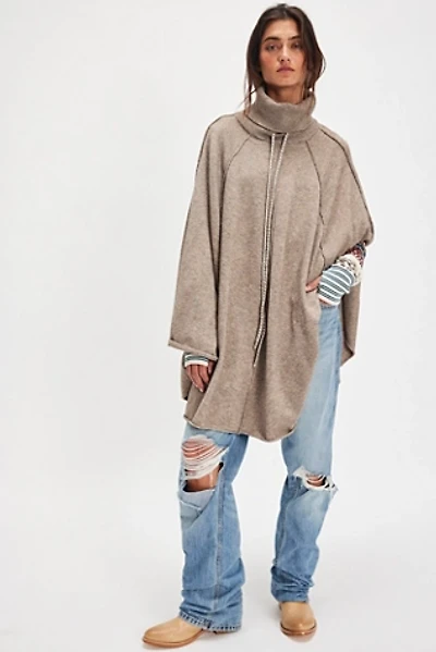 Tell Me More Knitted Poncho