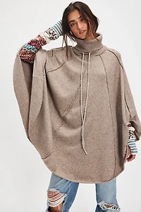 Tell Me More Knitted Poncho