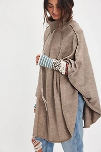Tell Me More Knitted Poncho