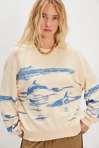 Dolphin Oversized Sweatshirt
