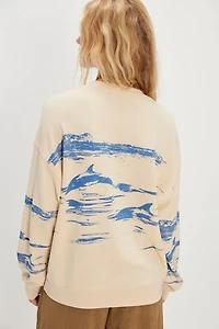 Dolphin Oversized Sweatshirt