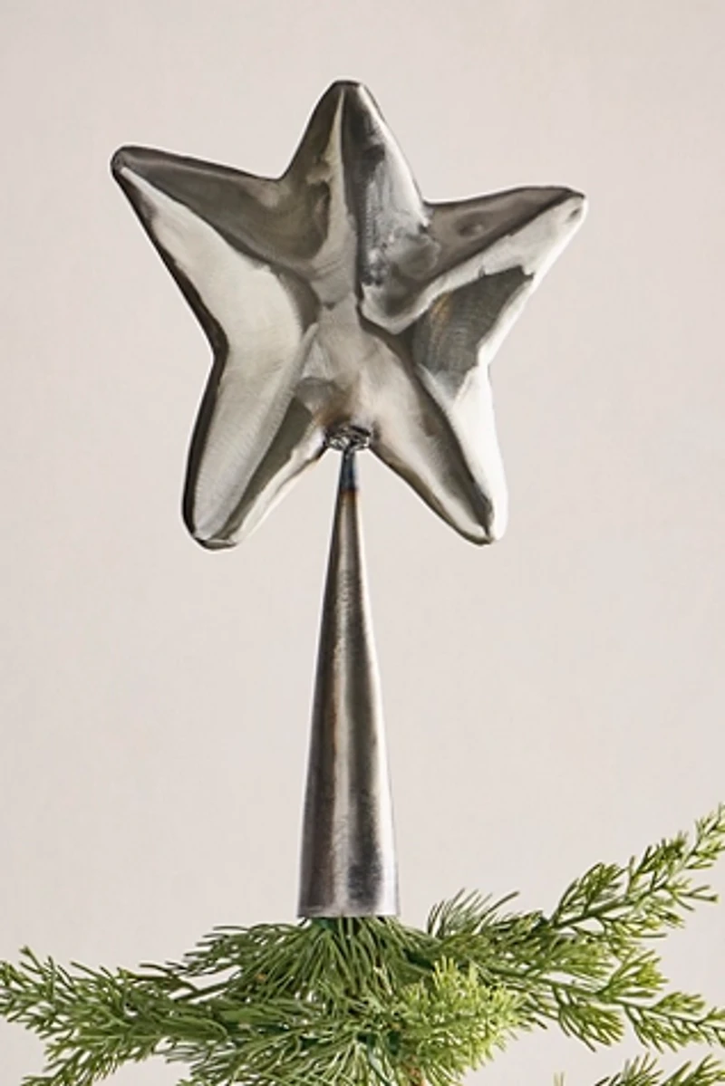 Star Metal Tree Topper