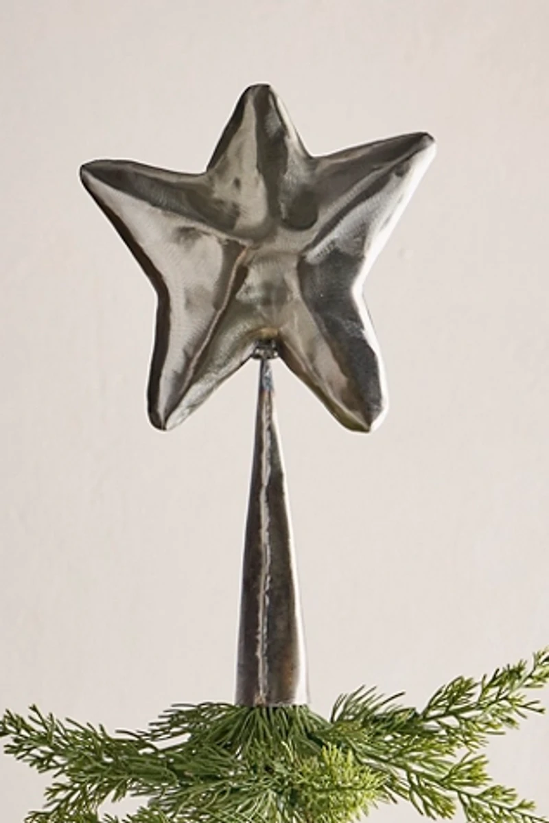 Star Metal Tree Topper