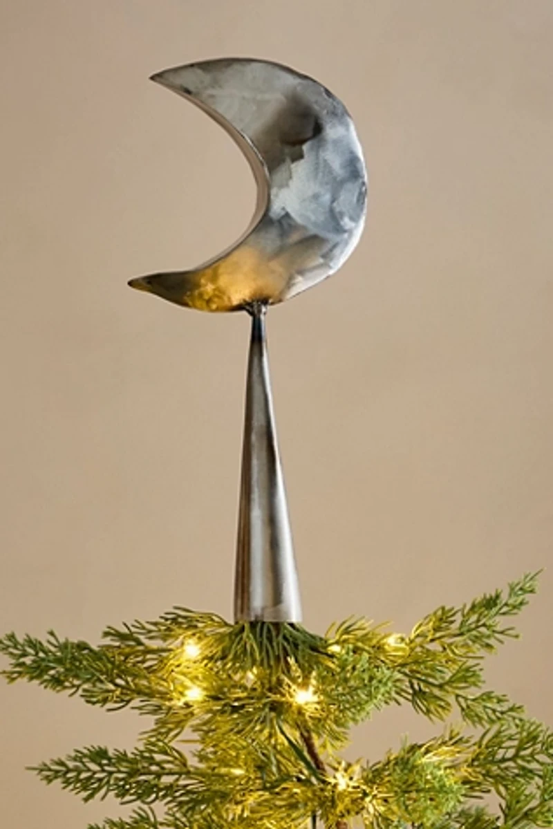 Moon Metal Tree Topper