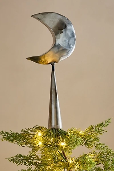 Moon Metal Tree Topper