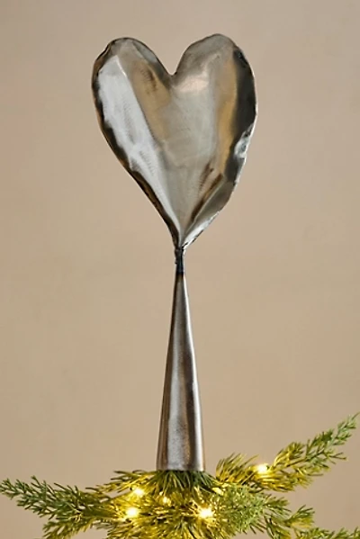 Heart Metal Tree Topper