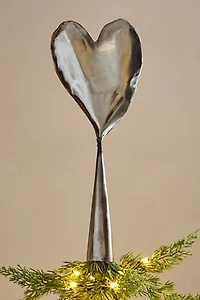 Heart Metal Tree Topper