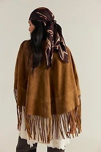 Fire Nights Suede Shawl