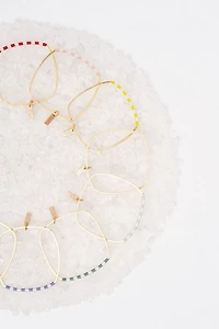 Twenty Two West Gold Checkerboard Bangle