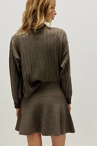 Quincy Knit Mini Skirt Set