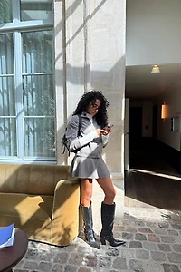 Quincy Knit Mini Skirt Set