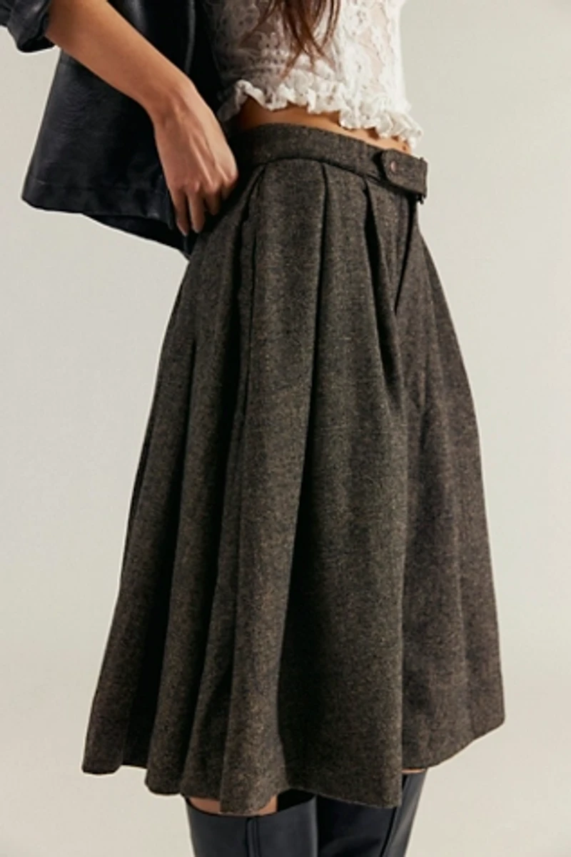 Banded Tulip Cropped Trousers