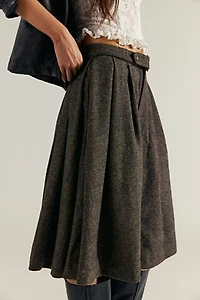Banded Tulip Cropped Trousers