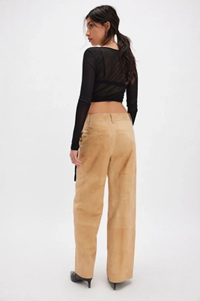 Skyler Suede Trousers