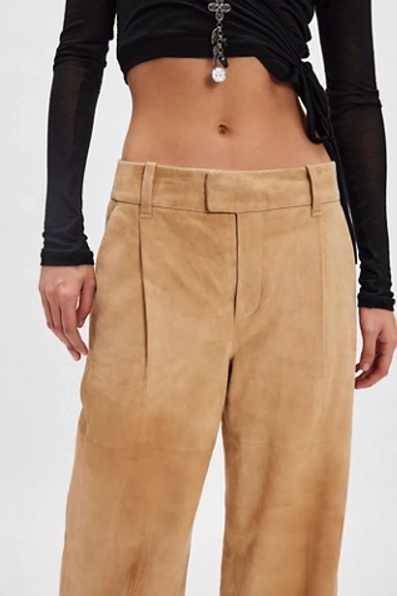 Skyler Suede Trousers
