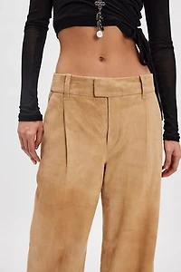 Skyler Suede Trousers