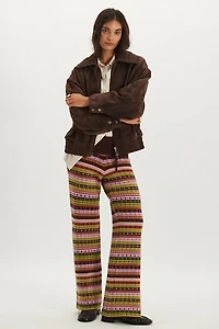 Nova Knit Flare Pants