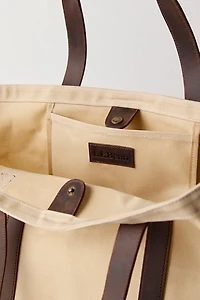 L.L.Bean Leather Trim Tote