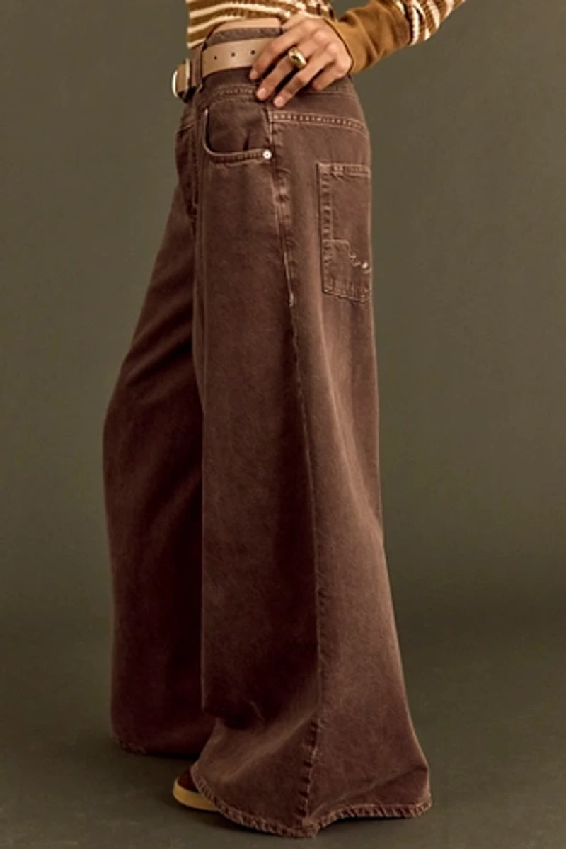 We The Free Give And Take Baggy Wide-Leg Jeans