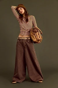 We The Free Give And Take Baggy Wide-Leg Jeans