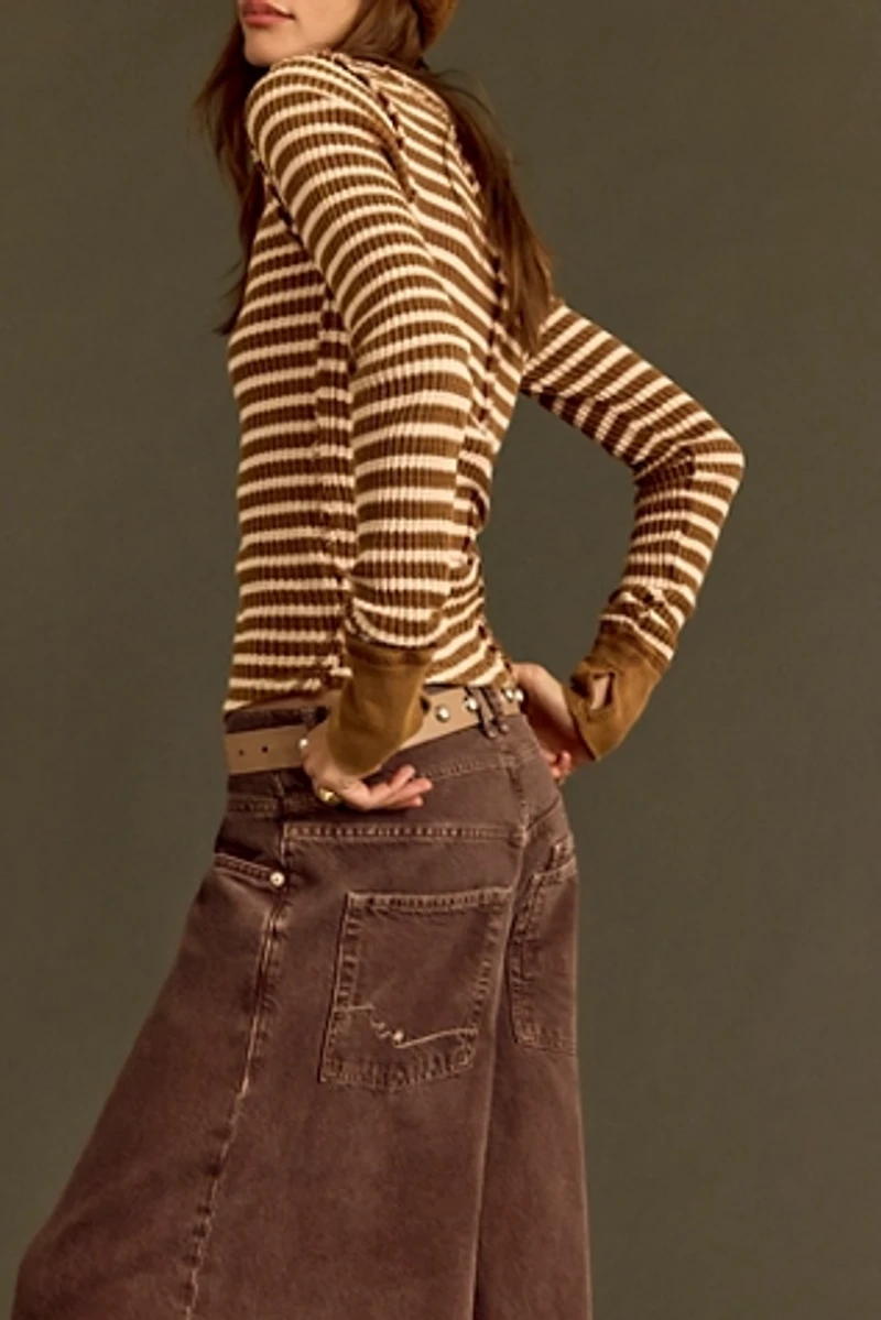 We The Free Give And Take Baggy Wide-Leg Jeans