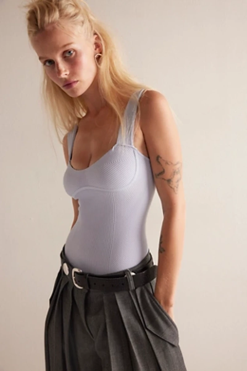Sleek Rib Tank Bodysuit