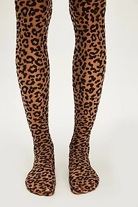 Leopard Tights