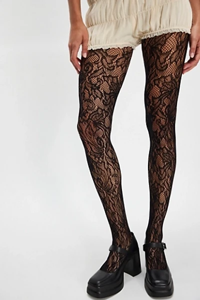 Openwork Lace Tights